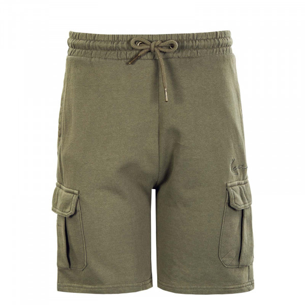 Herren Cargo Shorts - Small Signature Washed - Green