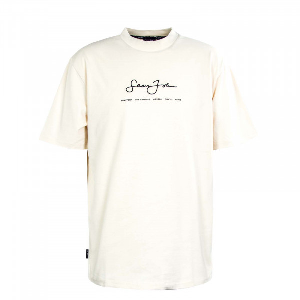 Herren T-Shirt - Classic Logo - Light Beige