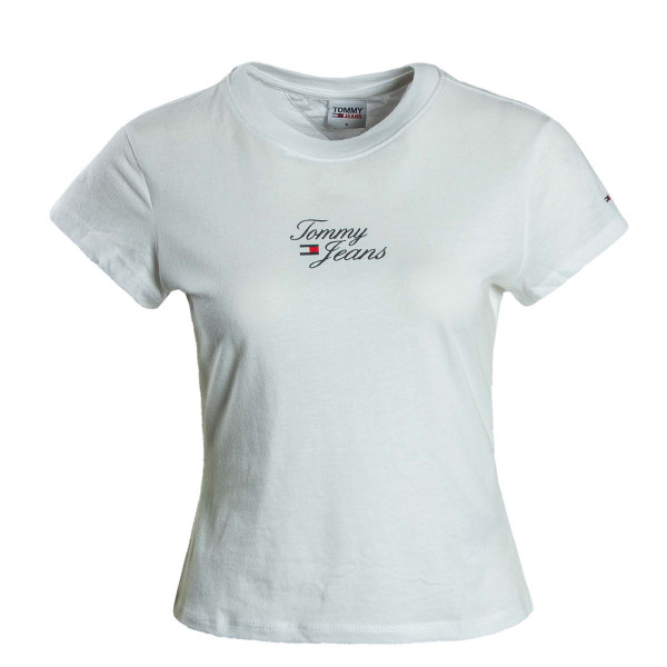Damen T-Shirt - Bby Essential Logo - White