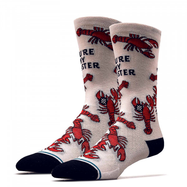 Socken - Youre My Lobster - White