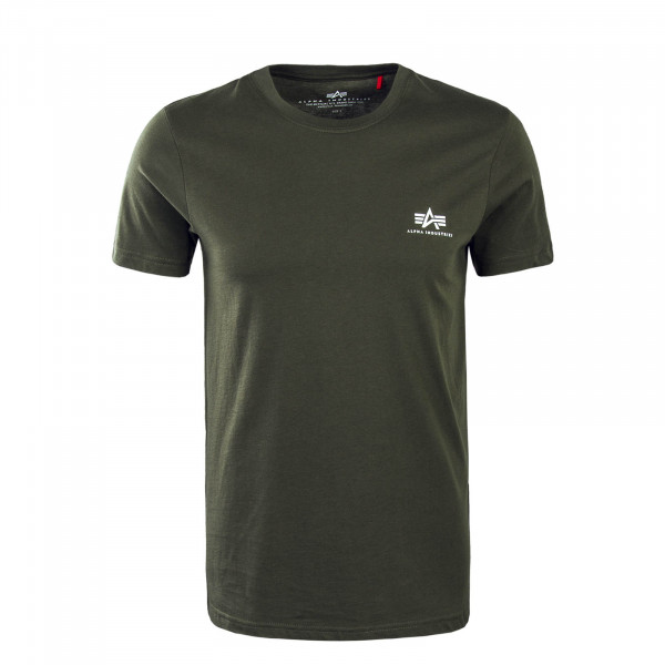 Herren T-Shirt - Small Basic - Olive