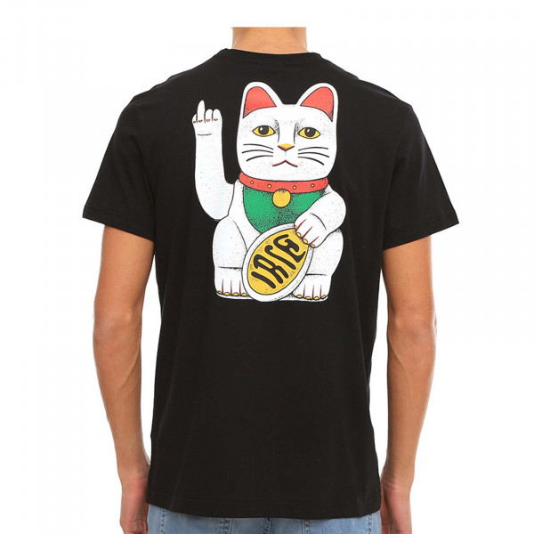 Herren T-Shirt - Bye Bye Cat - Black