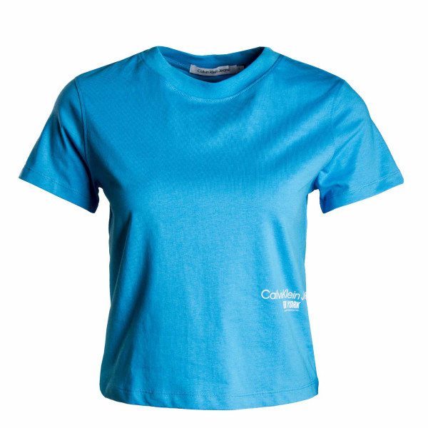 Damen T-Shirt - NY Logo Baby - Blue Crush