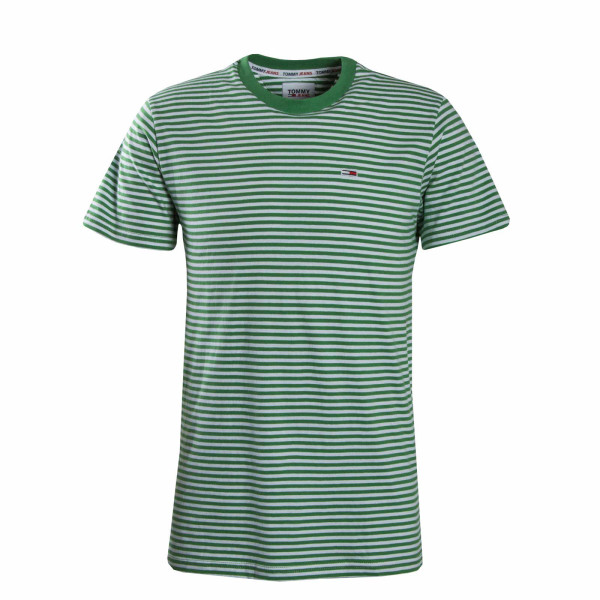 Herren T-Shirt - Classics Stripe - green