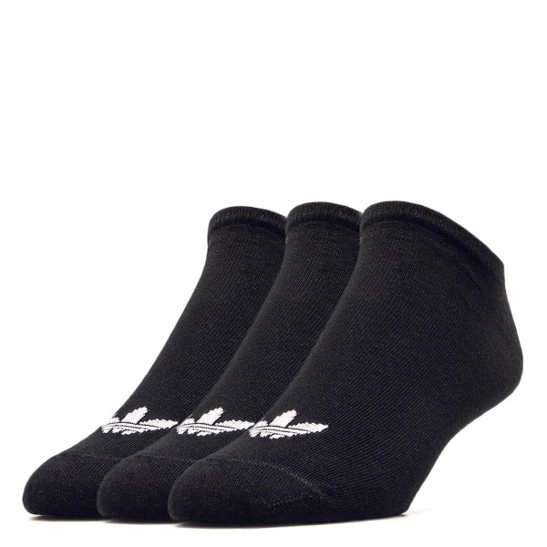 Socks 3-Pack Trefoil Liner Black White