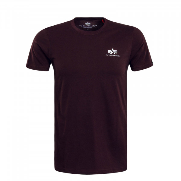 Herren T-Shirt - Small Basic - Deep Maroon