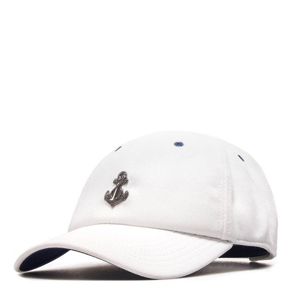 Cap - Curved Stay Down - White