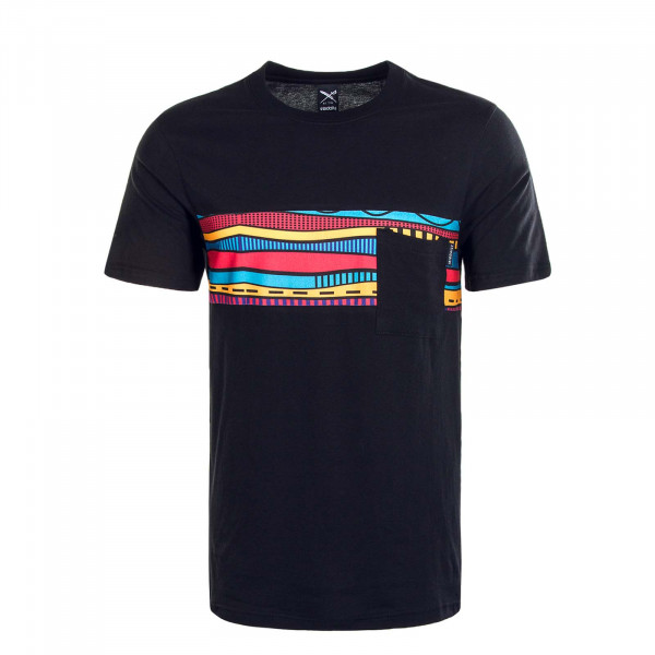 Herren T-Shirt - Theodore Pocket 2 - Black