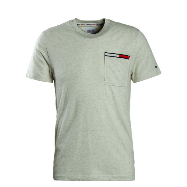 Herren T-Shirt - Essential Flag Pocket - White