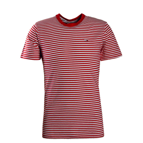 Herren T-Shirt - Classics Stripe - Deep Crimson