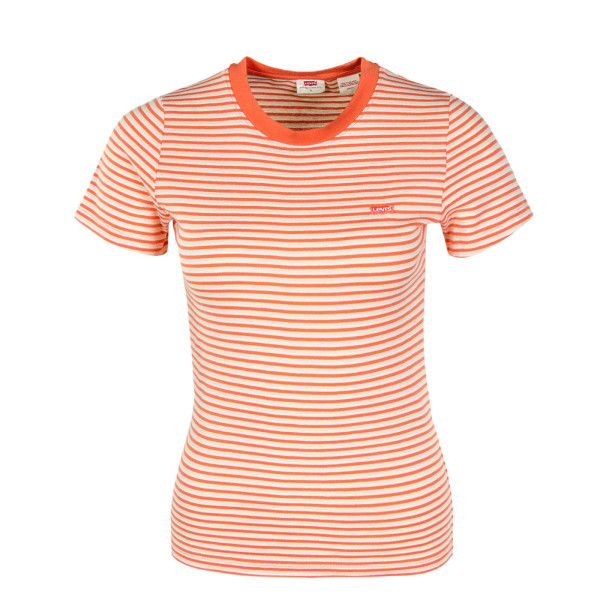 Damen T-Shirt - Rib Baby - Rosemarry Orange