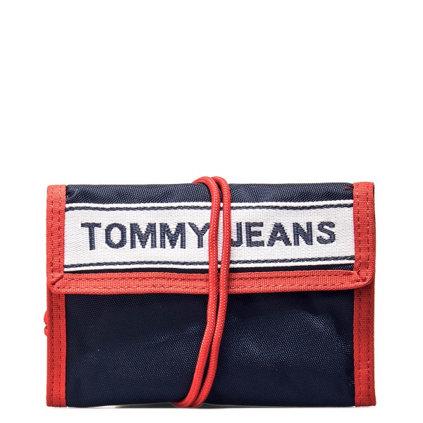 Tommy Wallet Crossover Navy Red