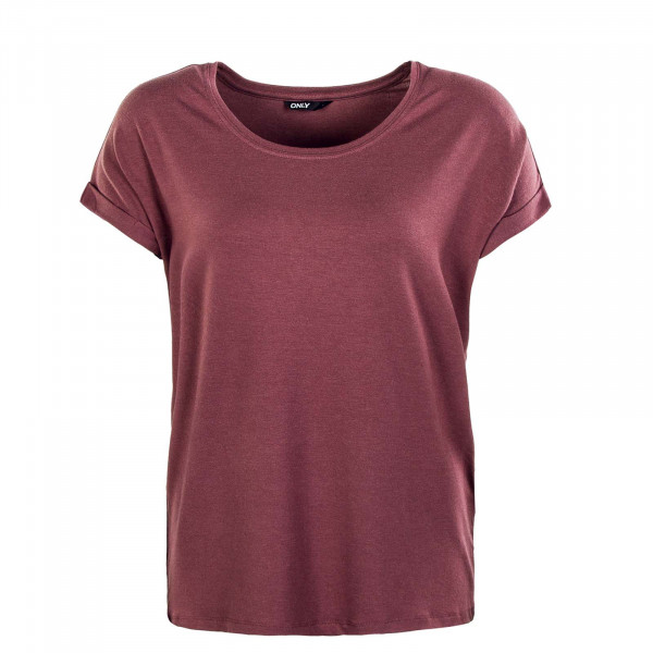 Damen T-Shirt - Moster O Neck - Rose / Brown