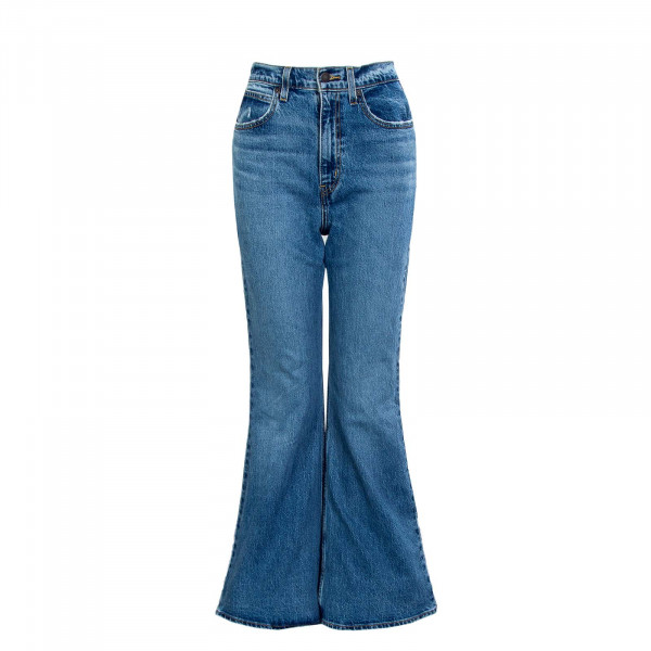 Damen Jeans - 70's High Flare Sonoma Walks - blue