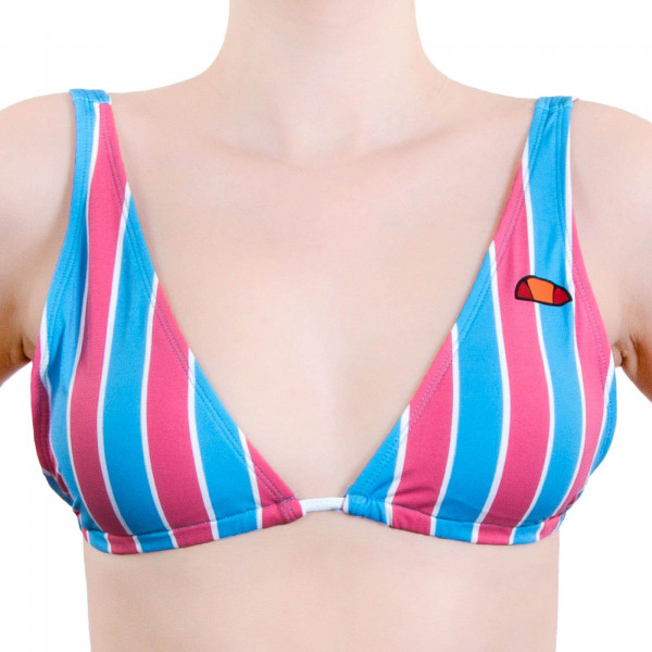 Damen Bikini Top - BayBay - Pink Light Blue