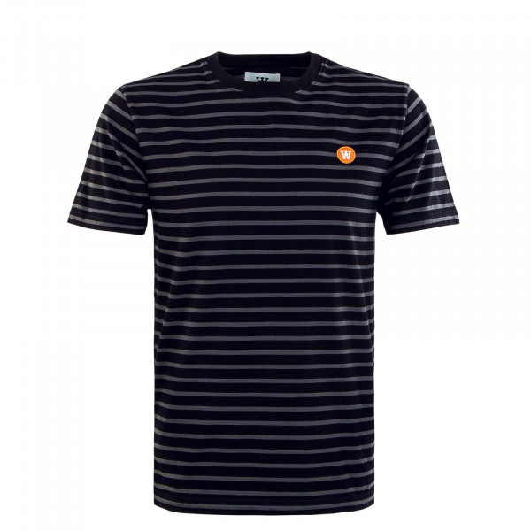 Herren T-Shirt - Ace - Black / Grey / Stripes