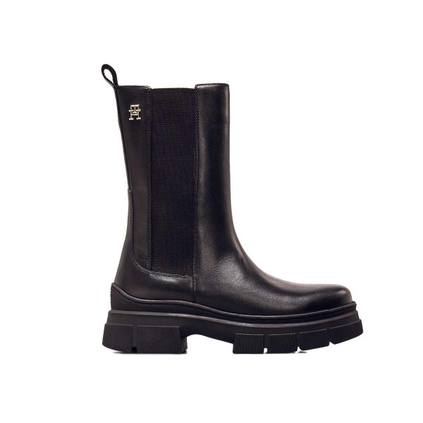 Damen Boots - Essential Leather Chelsea - Black