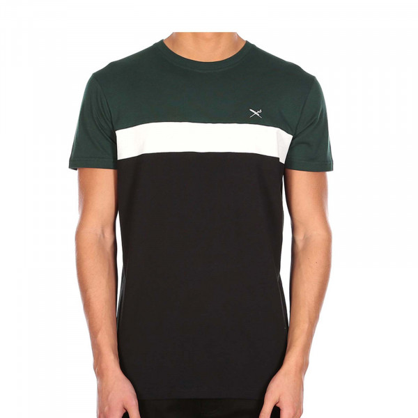 Herren T-Shirt - Court - Green White Black