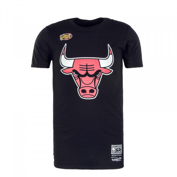 Herren T-Shirt - NBA Worn Logo Chicago Bulls - Black