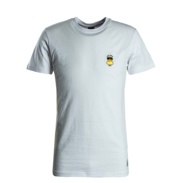 Herren T-Shirt - Lazy Sunny Day Emb - White