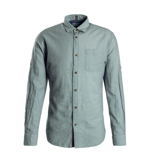 Herren Hemd - Summer Detail Shirt - Dusty Blue