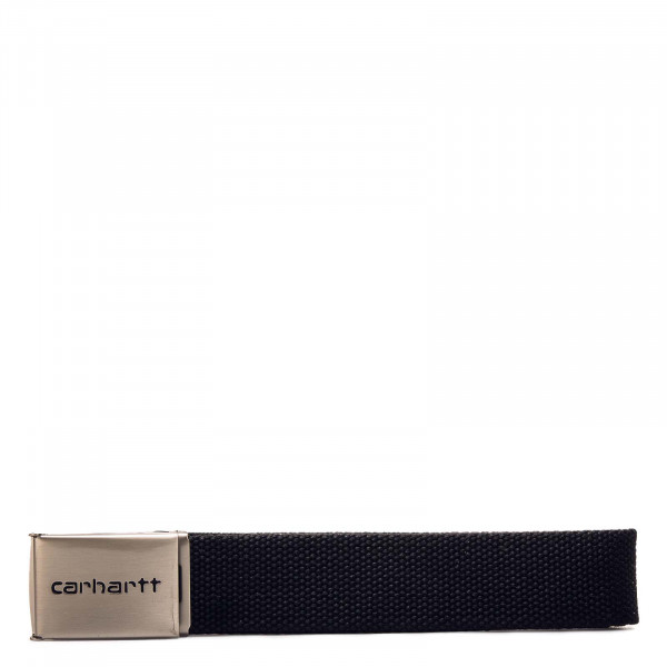 Unisex Gürtel - Clip Belt Chrome - Black