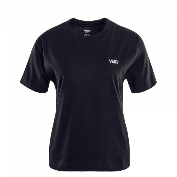 Damen T-Shirt Junior V Boxy Black