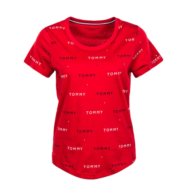 Damen T-Shirt - Print 2846 Word Aop - Primary / Red
