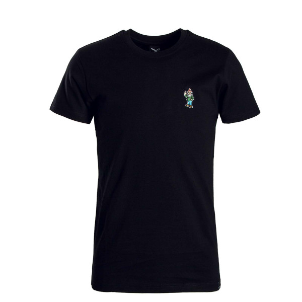 Herren T-Shirt - Little Gnome Emb - Black