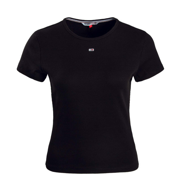Damen T-Shirt - TJW Bby Essential Rib - Black