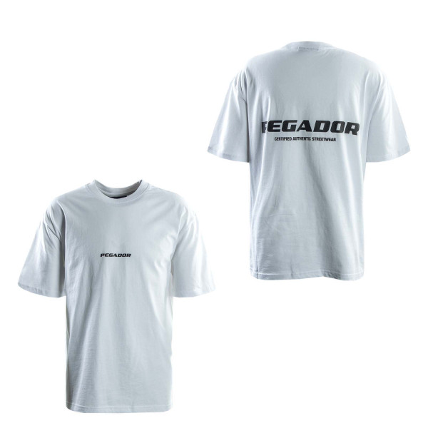 Herren T-Shirt - Colne Logo Oversized - White Gum