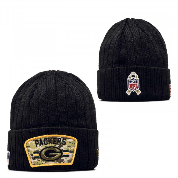 Beanie - NFL21 STS Knit Green Bay Packers - Black