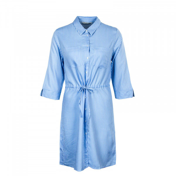 Damen Kleid - Tamari 3/4 Shirt Dress - Blue White Stripe