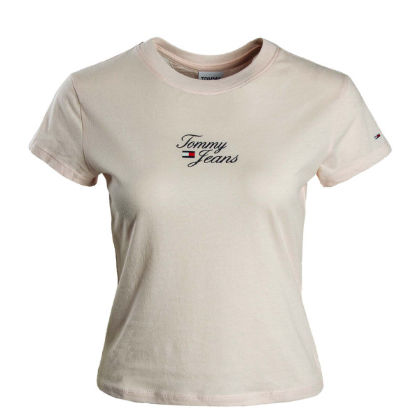 Damen T-Shirt - Bby Essential Logo - Faint Pink