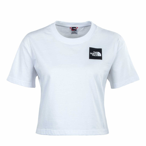 Damen T-Shirt - Cropped Fine - White
