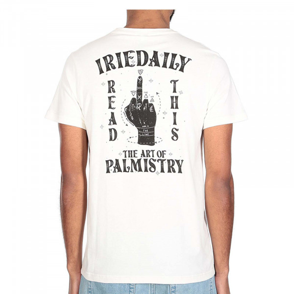 Herren T-Shirt - Palmistry - Off White