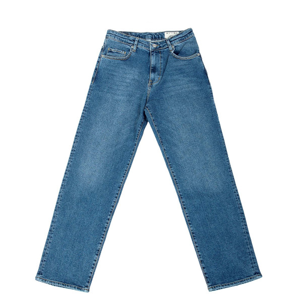 Herren Jeans - Solid Retro - Mid Blue