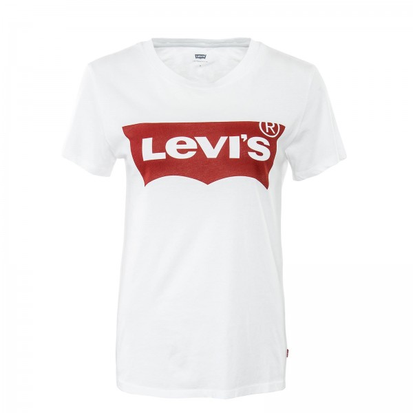 Levis Wmn TS The Perfect White Red