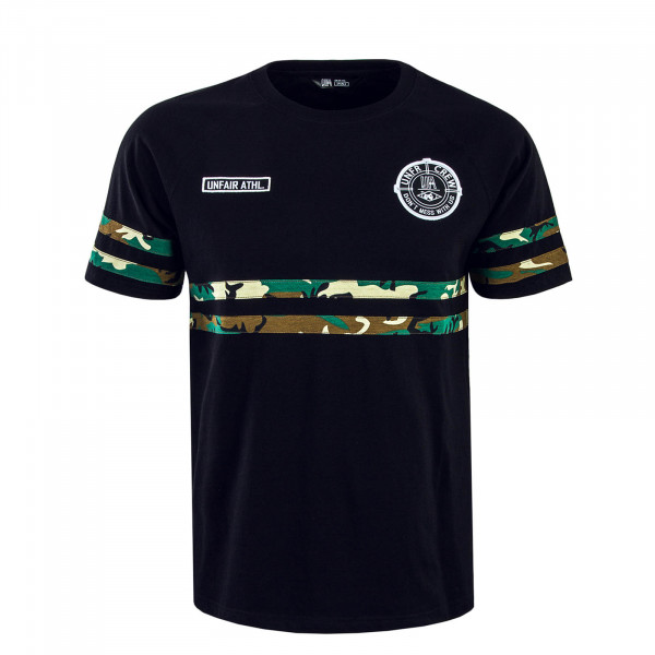 Herren T-Shirt - 111 - Black Camouflage
