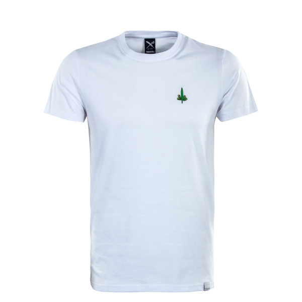 Herren T-Shirt - Hemp Emmb - White
