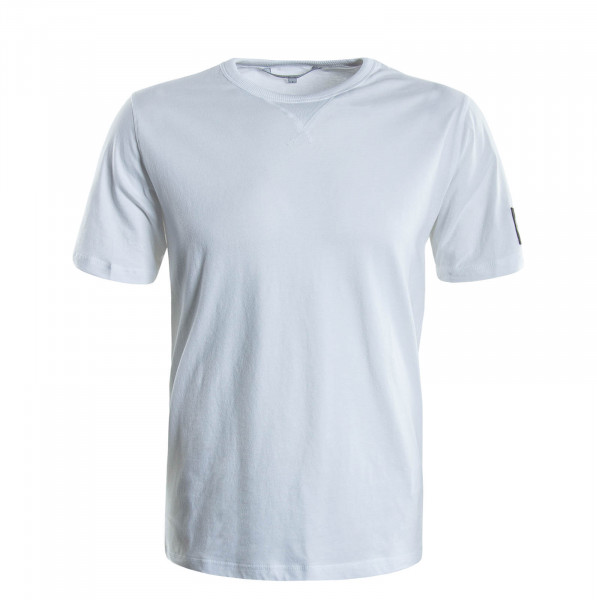 Herren T-Shirt Monogram Sleeve 4051 White