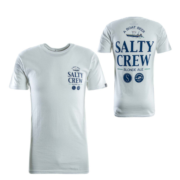 Herren T-Shirt - Salty Crew Blonde - White