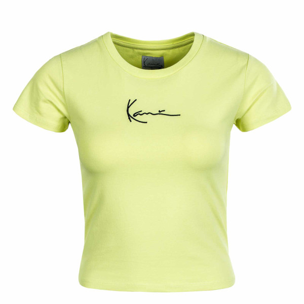 Damen T-Shirt - Small Signature Short Tee - Yellow