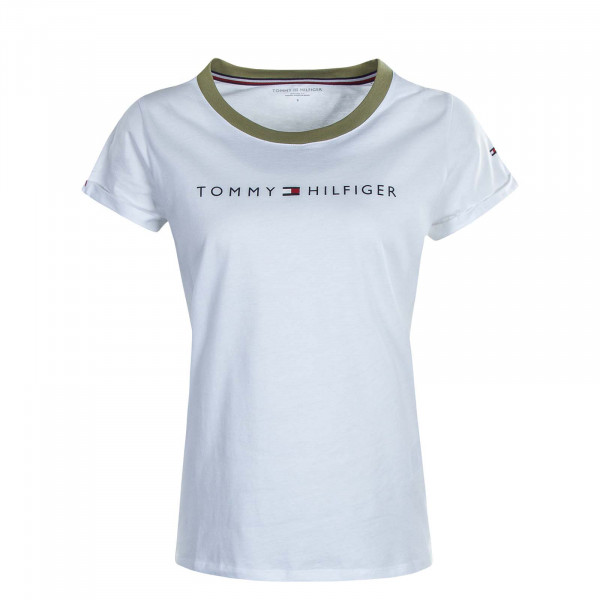 Damen T-Shirt 1618 Logo White