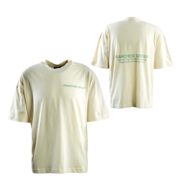 Herren T-Shirt - Organization - Cream