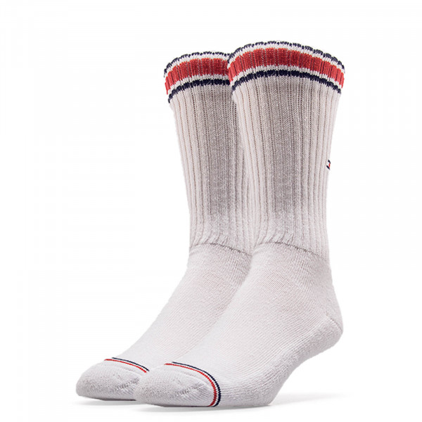 Tommy Socks TH Iconic White