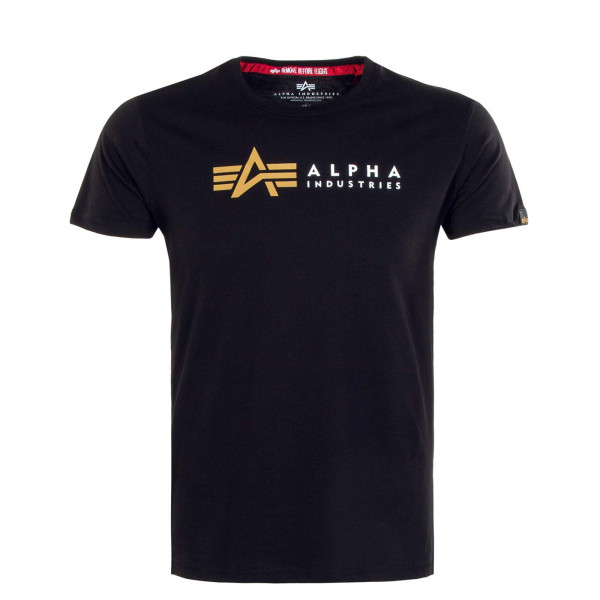 Herren T-Shirt - Label - Black