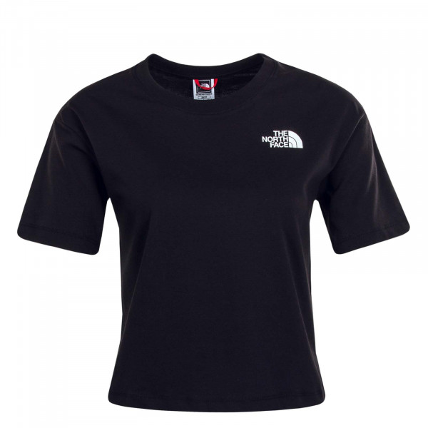 Damen T-Shirt Cropped SD Black