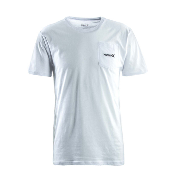 Herren T-Shirt - Oao Pocket - White