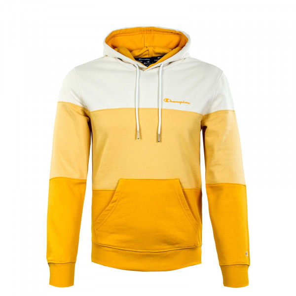 Herren Hoody - Hooded Sweatshirt - Yellow